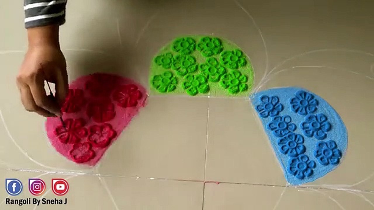 Best Rangoli ,Trick  Festival, Special Rangoli ,using bottle , Rangoli Hack (1)