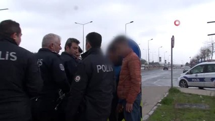 Filmleri aratmayan kovalamaca kazayla sonlandı