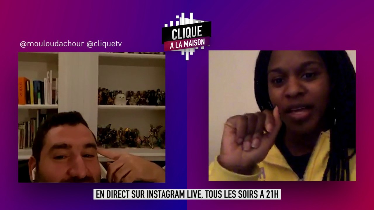 Les jeux vidéos du confinement de Fadily Camara - Clique à la Maison - CANAL+