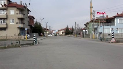 Afyonkarahisar'da 2060 haneli mahalleye giriş-çıkışlara denetim getirildi