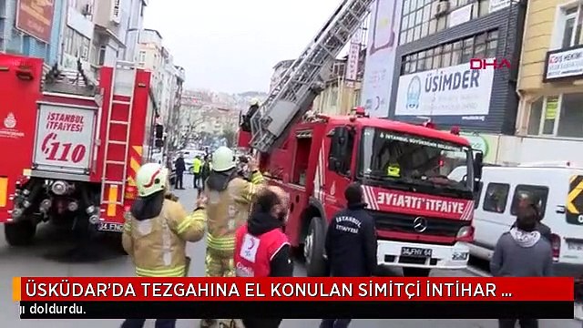 Üsküdar'da tezgahına el konulan simitçi intihar girişiminde bulundu