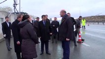 İçişleri Bakanı Süleyman Soylu, yol kontrol noktasını denetledi