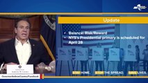 NY Gov. Andrew Cuomo Postpones State's Presidential Primary To June 23