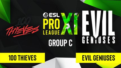 CSGO - Evil Geniuses vs. 100 Thieves [Train] Map 2 - ESL Pro League Season 11 - Group C