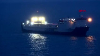 ZONGULDAK Ukrayna'dan gemiyle gelen 34 TIR şoförü karantina altına alındı