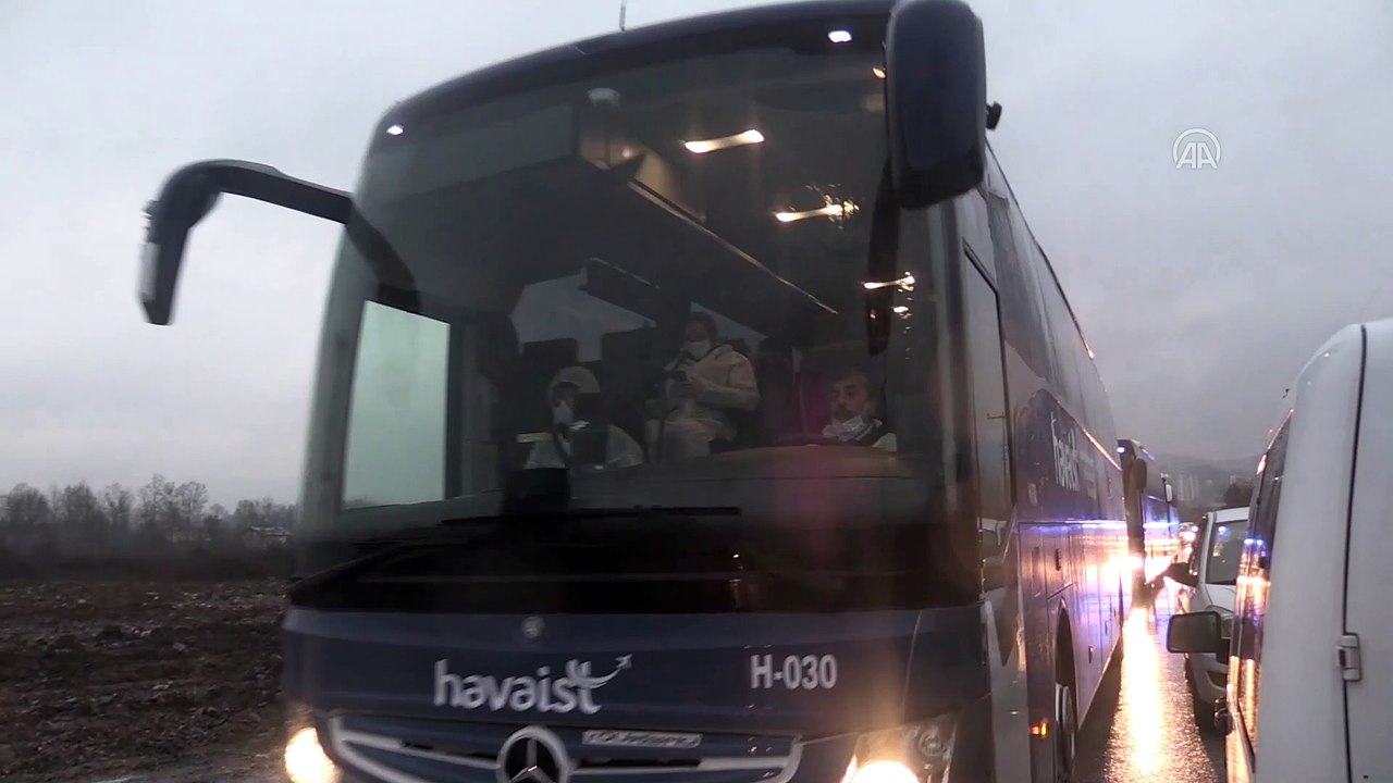 Yurt dışından gelen 159 kişi yurda yerleştirildi - DÜZCE