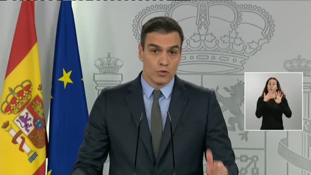 Sánchez reclama a la UE que esté a la altura de las circunstancias para frenar al COVID-19