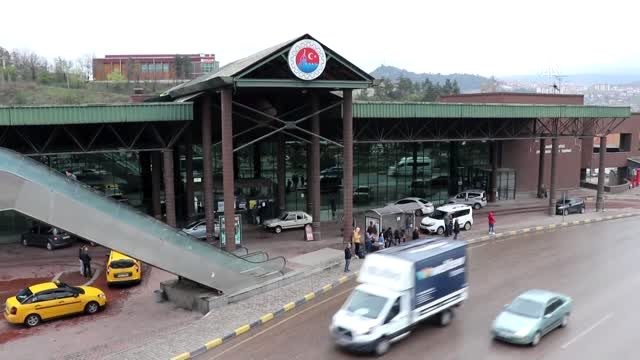 Şehirlerarası otobüs terminalinde koronavirüs sakinliği