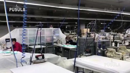 Maske ve tulum üretimine başladılar