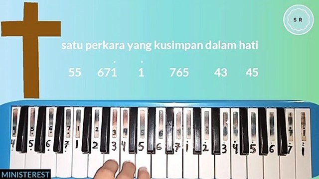 NOT PIANIKA LAGU ALLAH PEDULI [JCLF] | LAGU ROHANI