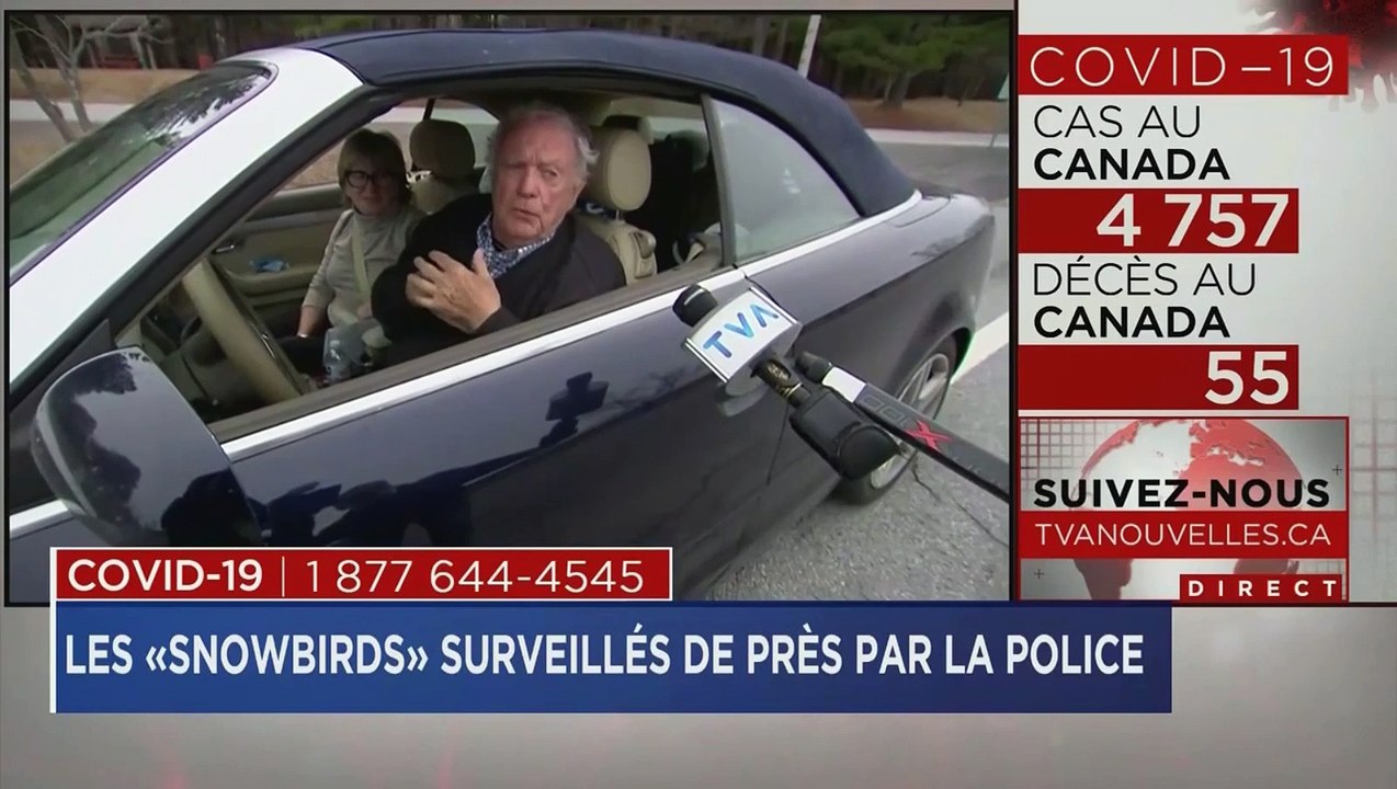 Un snowbird prudent: De retour de Fort Lauderdale, Pierre Marcotte et sa conjointe se promettent de tout faire pour respecter les précautions d’usage... au contraire des Américains! - Coronavirus
