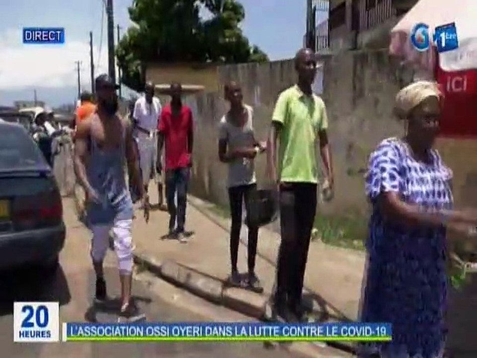 RTG/Covid 19 - L’association Ossi Oyeri distribue des kits sanitaires aux habitants de Kingbo  dans la lutte contre le coronavirus