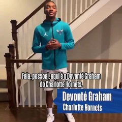 Quick Feet Drill with Devonte' Graham (Portuguese Subtitles)
