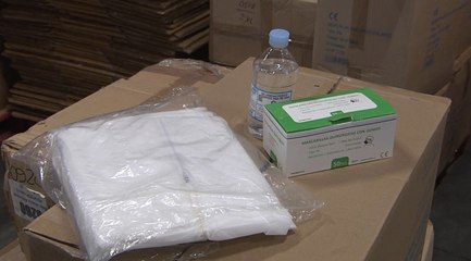Rueda distribuye el material sanitario entre los ayuntamientos