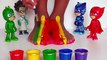 Edy Play Toys - Pj Masks Toys And Kids Learn Colors With Colorful Feet And Finger Paint Color For Kids And Babies