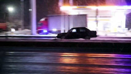 Bolu'da kar yağışı başladı