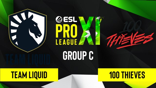 CSGO - Team Liquid vs. 100 Thieves [Vertigo] Map 1 - ESL Pro League Season 11 - Group C