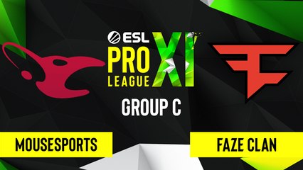 CSGO - mousesports vs. FaZe Clan [Nuke] Map 1 - ESL Pro League Season 11 - Group C