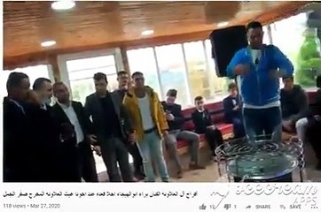 عرس في طيبة إربد على أنغام : لا كورونا ولا معكرونة .. شاهد