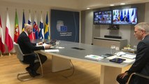 Michel en la videoconferencia con líderes de UE sobre Covid-19