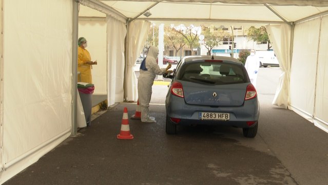Hospital Provincial de Castellón hace pruebas PCR a su personal