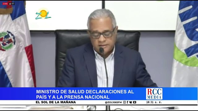 Ministro de Salud informa nuevos casos de Covid-19 y fallecimientos