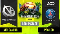 Dota2 - Vici Gaming vs. PSG.LGD - Game 2 - Group Stage - CN - ESL One Los Angeles