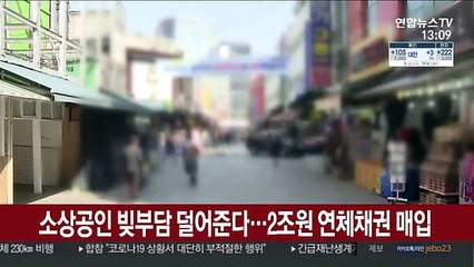 소상공인 빚부담 덜어준다…2조원 연체채권 매입