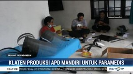 Warga Klaten Ini Produksi APD Sendiri dan Dibagi Gratis ke 60 RS di Indonesia