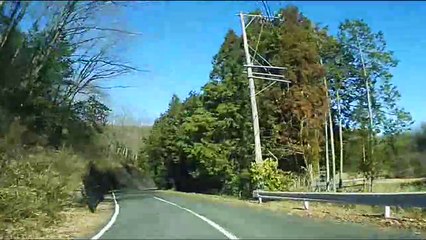 (たおやかインターネット放送)車窓から中山道・御嶽宿から細久手宿Nakasendo Gifu Prefecture Mitakejuku to Hosokutejuku