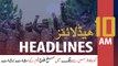 ARYNews Headlines | Pakistan Army fully active to control coronavirus | 10 AM | 29 March 2020
