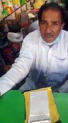 Carona Virus me Lockdown ki wjha se Kala Bazari Karta hua Dist. Nuh Mewat, Haryana la yeh Dukandar, 80 Rs Kg wali Daal 150 Rs Ks.. Famous karl aise Insani Behdiyon ko Jo Laashen Nochte hain..
