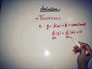 how to find derivatives by using theorems. PART 1