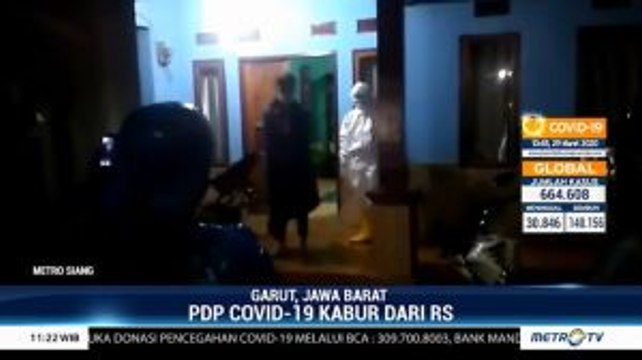 Satu PDP Covid-19 di RSUD dr Slamet Garut Melarikan Diri