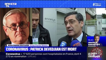 Mort de Devedjian: "C'était un homme qui marquait ceux qu'il rencontrait", estime Jean-Pierre Raffarin