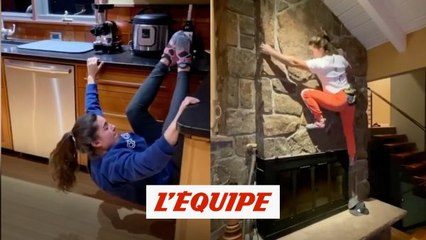 Brooke Raboutou a trouvé de nouvelles prises à la maison - Escalade - WTF