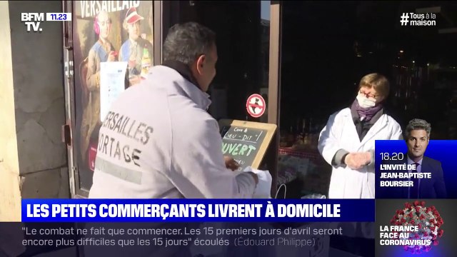Confinement: des petits commerçants livrent désormais à domicile