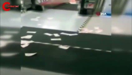 Paralara 'koronavirüs' korkusuyla kimse dokunmadı