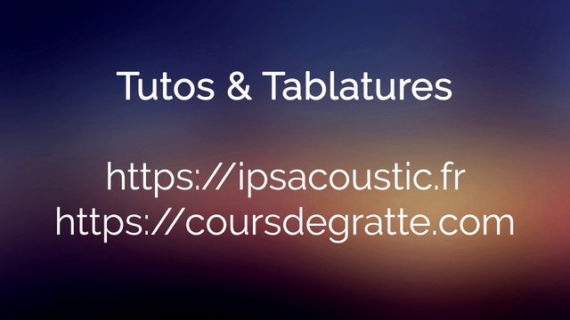 Renan Luce ( La Lettre ) - Tuto Guitare Facile