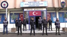 Mardin polisinden Türkçe, Arapça ve Kürtçe 'Evde kal' klibi