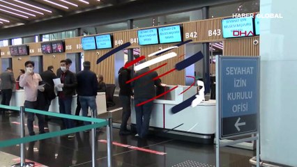 İstanbul Havalimanı'nda "seyahat izin belgesi" düzenlenmeye başladı