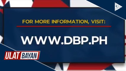 DBP, may finacial assistance sa mga negosyo at LGU na apektado ng CoVID-19