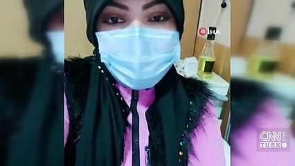 İlknur hemşire koronavirüsü yendi