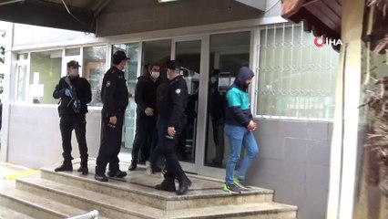 112 acil servis ekibine dehşeti yaşatan şahıslar adliyeye sevk edildi