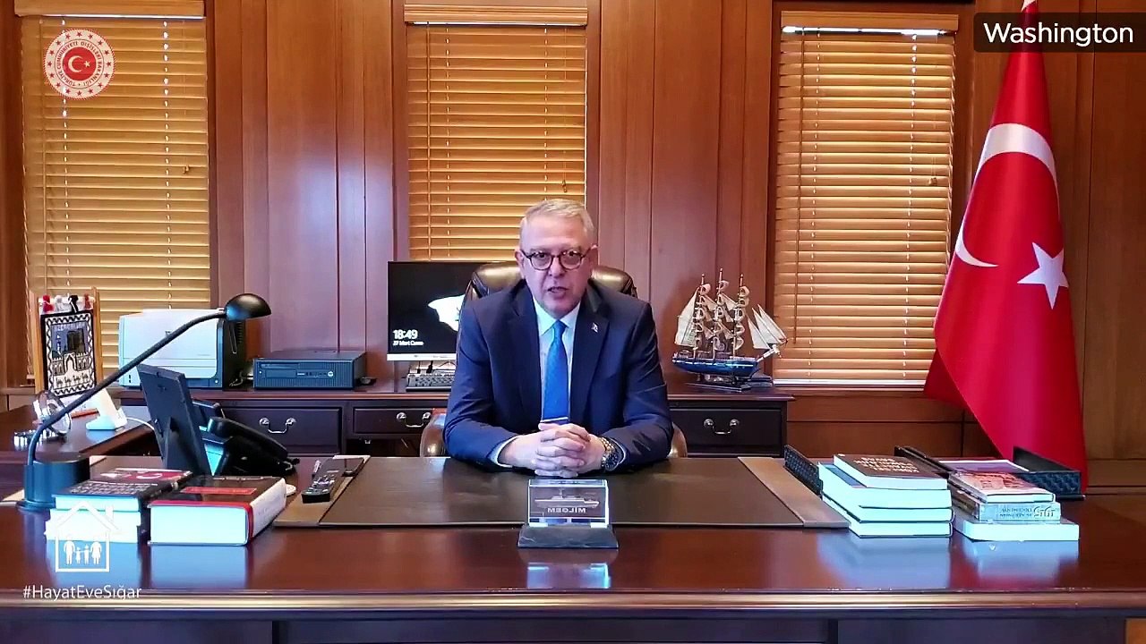 Dışişleri Bakanlığı'ndan yurtdışında yaşayan vatandaşlar için 'Evde Kal' videosu