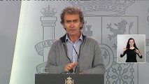 Sanidad confirma que la cifra de fallecidos por la COVID-19 continúa estabilizándose