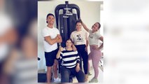 Cristiano Ronaldo muestra cómo su madre se pone en forma