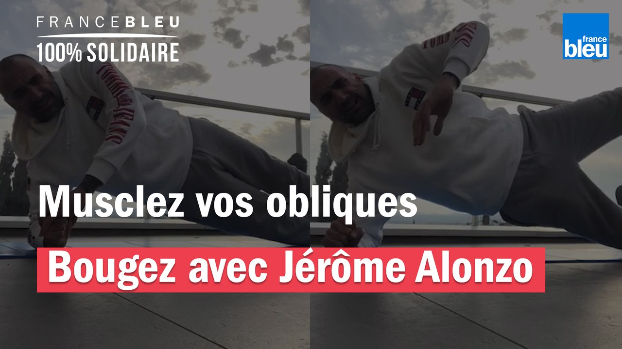 Musclez vos obliques avec Jérôme Alonzo