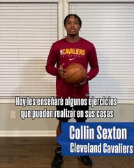 Dribbling Drill with Collin Sexton (Spanish Subtitles)