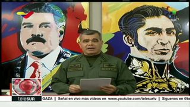 Ministro de Defensa de Venezuela rechaza acusaciones de EEUU